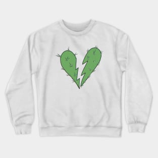 Cute Cactus Not A Hugger Crewneck Sweatshirt